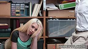 Did police fuck the petite thief?