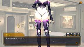 Robolife2 nova duty hentai game needs pussy fingering orgasm