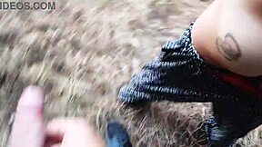 Wanna risk it all fucking in the forest with cute sea views 4k?