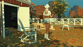 Sims 4 Merry Farmers Part 1 - Autumn Sale