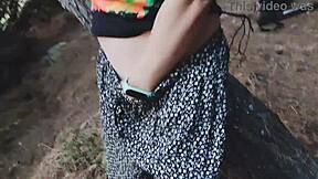 Wanna risk it all fucking in the forest with cute sea views 4k?