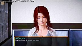 I found my new family in this erotic anime game with big ass redhead.