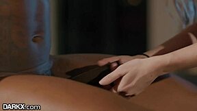 DarkX petite teen massages my BBC 😍
