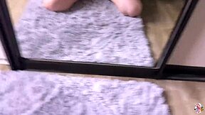 Redhead Babe Bent Over for Hard Fucking and Titty Fuck