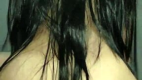 Long-Haired Cowgirl with Big Ass Rides Dick to Creampie. How Loud Can She Moan?