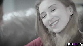 Jake Adams Roughly Fucks Petite Gracie May Green's Tight Pussy