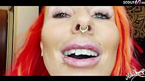 anni angel masturbates close to her pussy on webcam