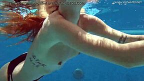 Hey Tiffany Tatum, feeling naughty by the pool with your solo play?