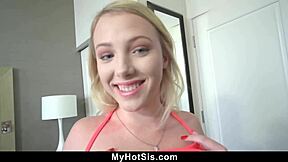 Dixie Lynn begs stepbro.