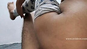 my girlfriend gets pussy fucked outdoors by boyfriend in doggystyle