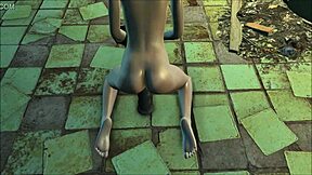 fallout 4 katsu uses dildo in sex adventure