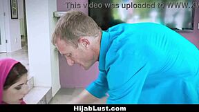 Hijab wife has affair with her brother-in-law in hardcore sex with big cock