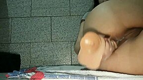 Amazing Brunette In Stockings Passionately