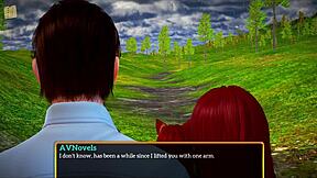 Redhead and Blonde in Erotic Homemade Cartoon