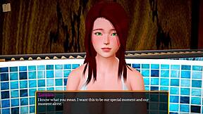 Redhead and Blonde in Erotic Homemade Cartoon