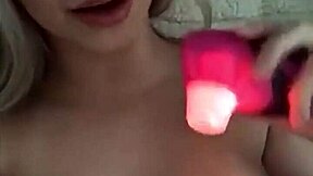 Big Tits Teen Feels Ecstasy With New Vibrator