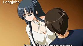 hentai chapter 2 where asian girl gets fucked hard and cums hard with big tits and muff diving in animation