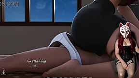 THE GOLDEN BOY EP 10 with corset cosplay and big tits