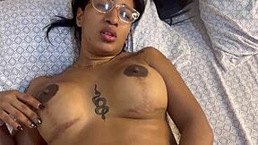 stepmom fucks stepson while girlfriend's in the room