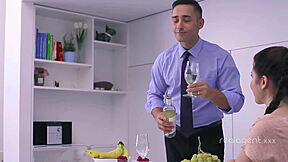 A Man Seduces Inexperienced Stunning Teen And Fucks Her Wet Tight Treasure Holes