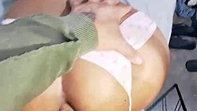 i fucked my colombian escort's ass hard without a condom