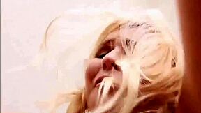 cute blonde stepsister caught camming, then fucked by stepbrother