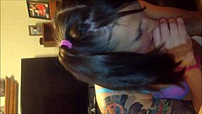 Beautiful blue-eyed teen chats in homemade amateur video