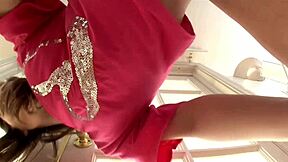 Ashlynn Leigh Coed Deepthroats Huge Cock POV