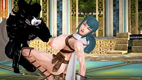 3D Hentai Demon King Fucks Warrior With Huge Tits