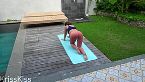 step sister fucked hard after yoga?