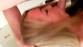 Homemade deepthroat session