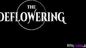 Petite Teen 18+ Piper Perri Joins Boyfriend's Classmates in Rough Orgy