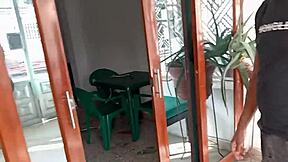 on my way to university, i found a horny latina who wanted to fuck