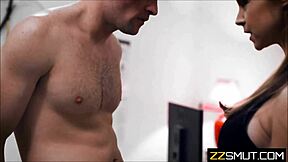 Dude grooms young 18+ guy to satisfy his girlfriend in taboo sex