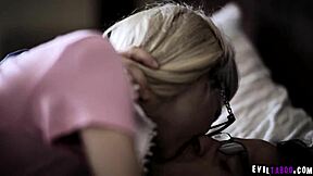 Petite Teen 18+ Piper Perri Joins Boyfriend's Classmates in Rough Orgy