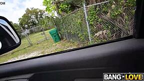 Man, Lucy Sunflower's tight anus gets deflowered in raw bent-over action!