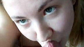 i suck big dick as teen blonde