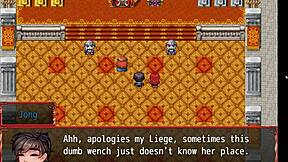 seducing the hot redhead in harem game, but is she popular?