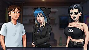 in summertime saga 85, the teacher gets her big ass fucked