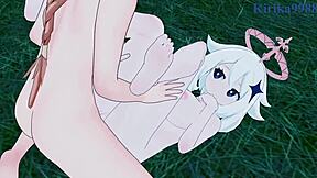 yo, ever seen paimon, lumine, and aether in wild genshin impact hentai sex?