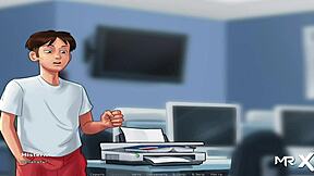 Want me to teach you French in SummertimeSaga E1 35?