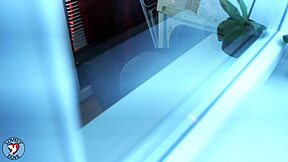 Big Ass Stuck in Washing Machine for Anal?