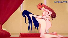 sylphiel and lina in futanari sex scene from slayers hentai