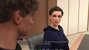 Westview Academy Part 4 gameplay shows wild 3D cum action