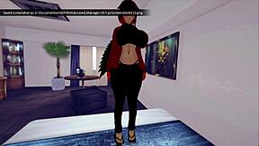 Hololewd manager continues the story in part 3 with intense scenes. Fans love it