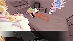 Hololewd manager continues the story in part 3 with intense scenes. Fans love it