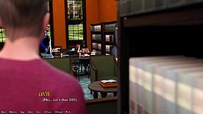 library date with hot rich girl in being a dik 😍