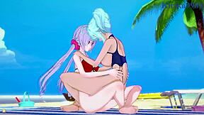 i had intense futanari sex wit cagliostro n chris