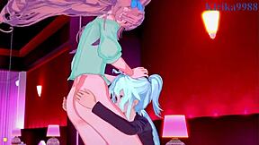 i had intense futanari sex wit cagliostro n chris