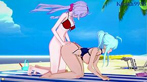 i had intense futanari sex wit cagliostro n chris